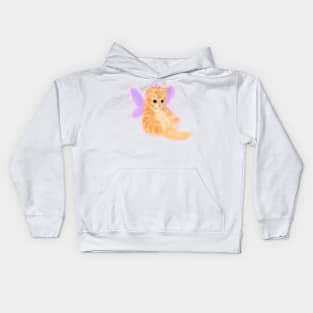 fairy princess cat Kids Hoodie